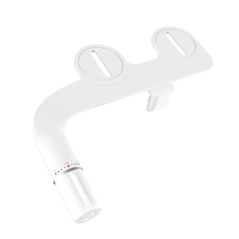 Ultra-Slim Toilet Bidet Seat with Dual Hygienic Shower Nozzles