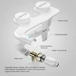  Self Cleaning Water Sprayer Bidet Toilet Seat Attachment for Personal