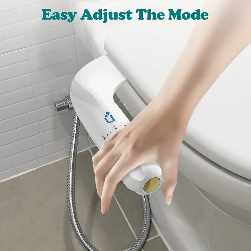  Self Cleaning Water Sprayer Bidet Toilet Seat Attachment for Personal