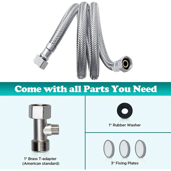  Self Cleaning Water Sprayer Bidet Toilet Seat Attachment for Personal