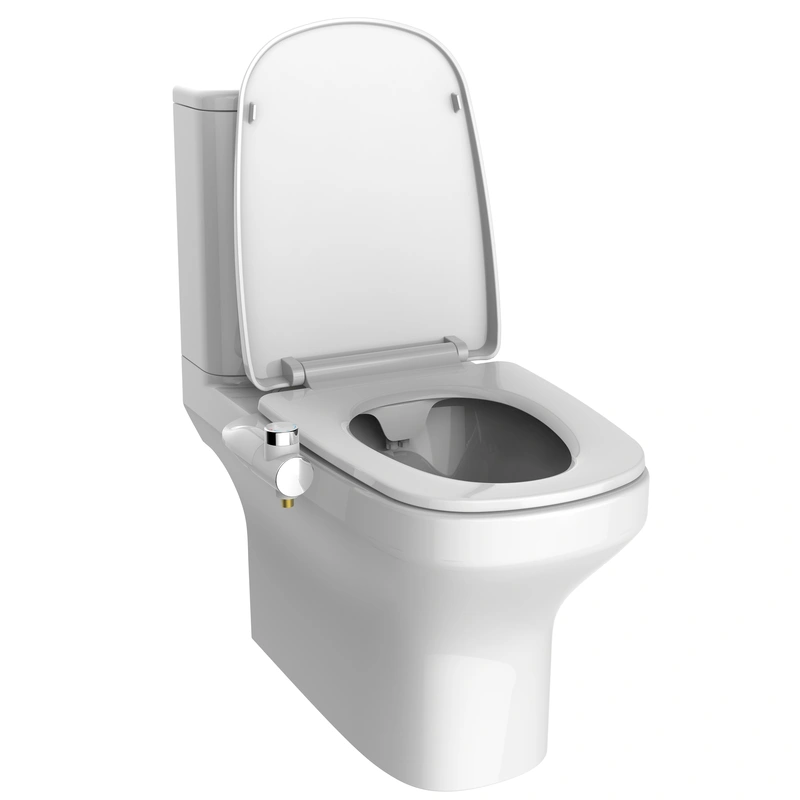 Toilet Bidet Non-Electric Mechanical Bidet Toilet Seat Attachment 