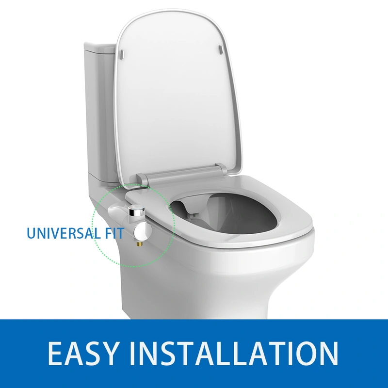 Toilet Bidet Non-Electric Mechanical Bidet Toilet Seat Attachment 