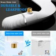Dual Wash Nozzle Toilet Seat Attachment Non-Electric