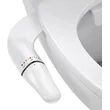 Manual Super Slim Dual Nozzles Toilet Seat Bidet Attachment