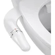 Manual Super Slim Dual Nozzles Toilet Seat Bidet Attachment