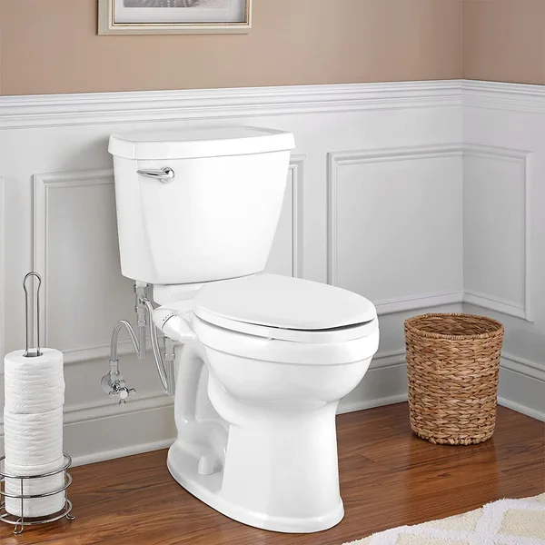 Manual Super Slim Dual Nozzles Toilet Seat Bidet Attachment