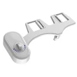 Ultra-Thin ABS Bidet Attachment Floor-Mounted Non-Electric Toilet