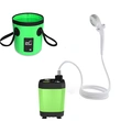 Outdoor Portable Rechargeable  Camping Shower Pump USB Shower