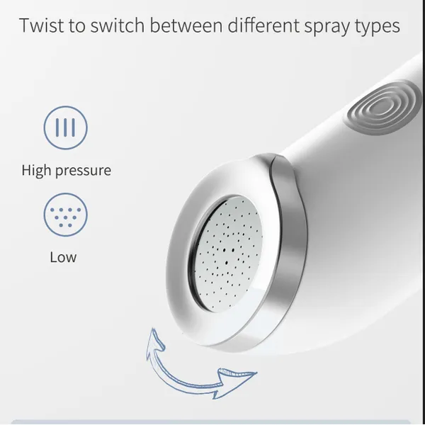 Modern Portable Bidet Set ABS Electric  Easy to Use Travel-Friendly