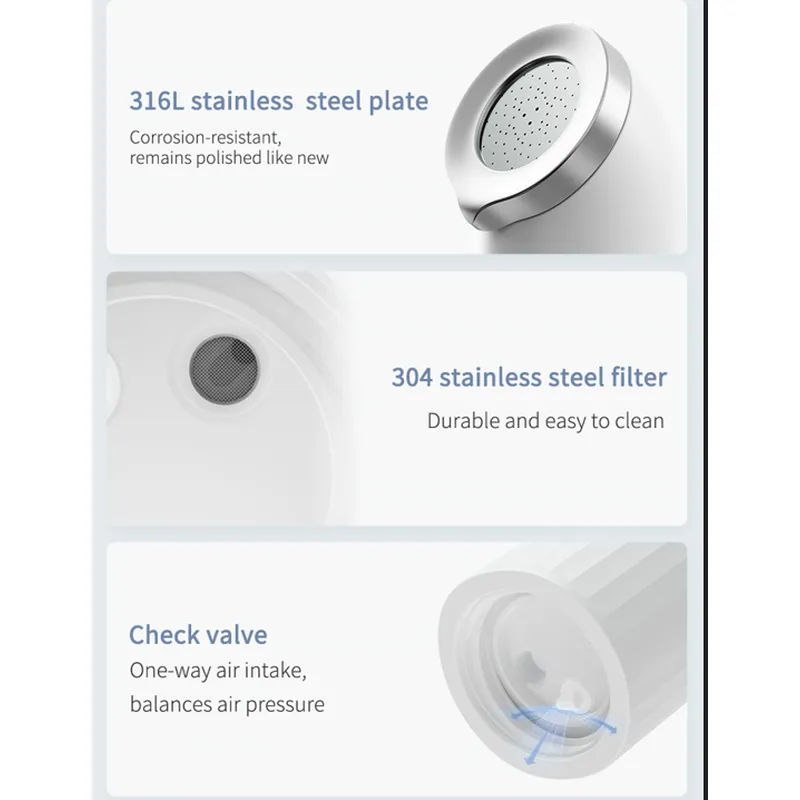 Modern Portable Bidet Set ABS Electric  Easy to Use Travel-Friendly