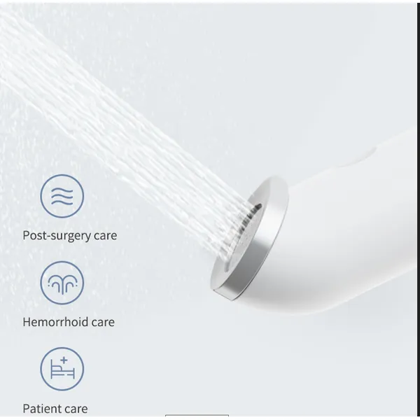 Modern Portable Bidet Set ABS Electric  Easy to Use Travel-Friendly