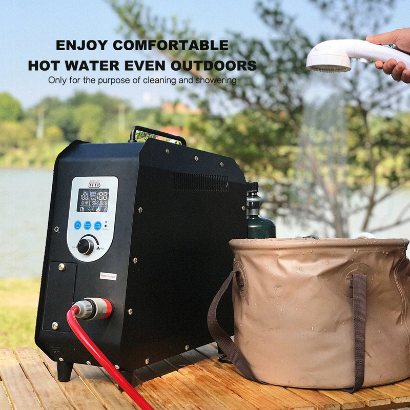 Portable Intelligent 4500MAH Electric Shower Pump 