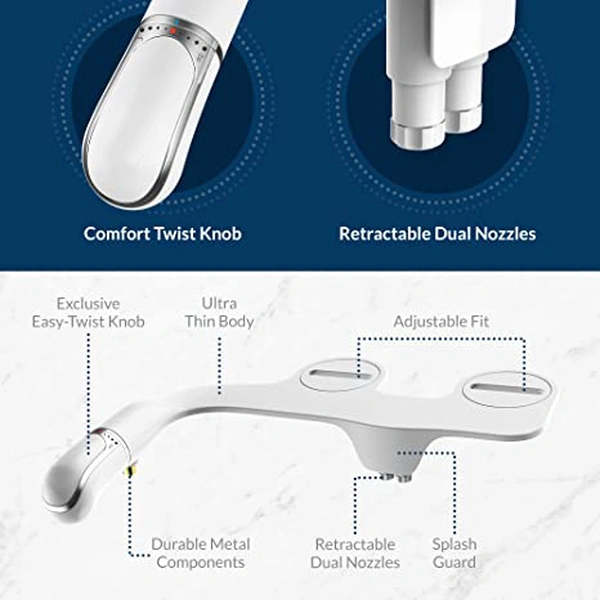 OEM ODM Home Bidet Self-Cleaning Retractable Nozzle Non-Electric