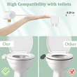 Dual Nozzle ABS Toilet Bidet for Bathroom 