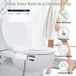 Dual Nozzle ABS Toilet Bidet for Bathroom 