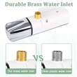 Dual Nozzle ABS Toilet Bidet for Bathroom 