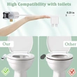 Dual Nozzle ABS Toilet Bidet for Bathroom 
