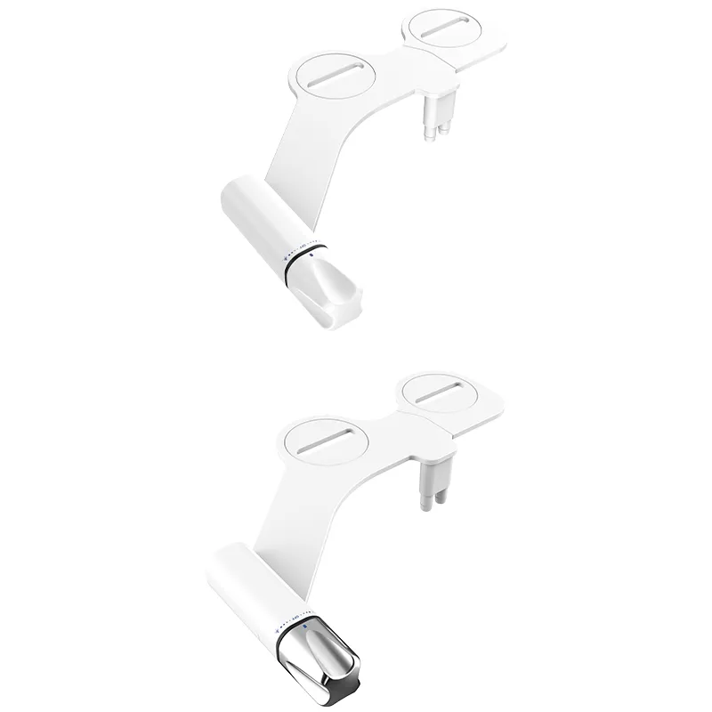  Non Mechanical Retractable Nozzle Cold Bidet Attachment for Toilet
