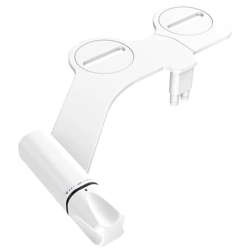  Non Mechanical Retractable Nozzle Cold Bidet Attachment for Toilet