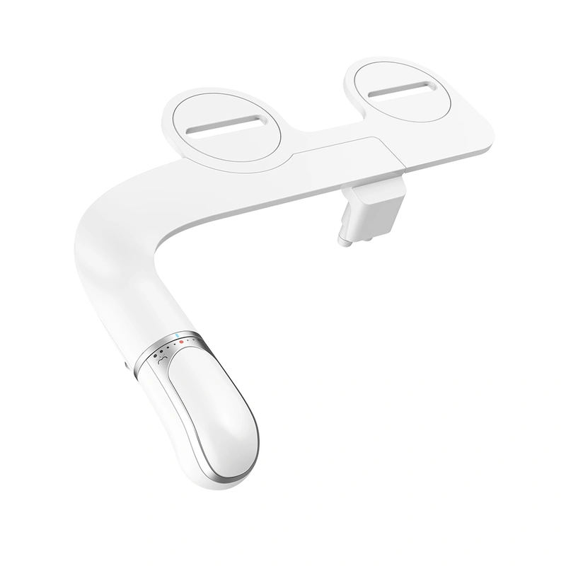 Super Slim Dual Clean Nozzles Bidet Toilet Attachment in WC