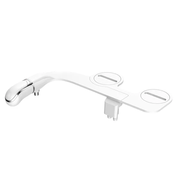 Super Slim Dual Clean Nozzles Bidet Toilet Attachment in WC