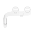Super Slim Dual Wash Nozzle Toilet Seat Bidet  Attachment