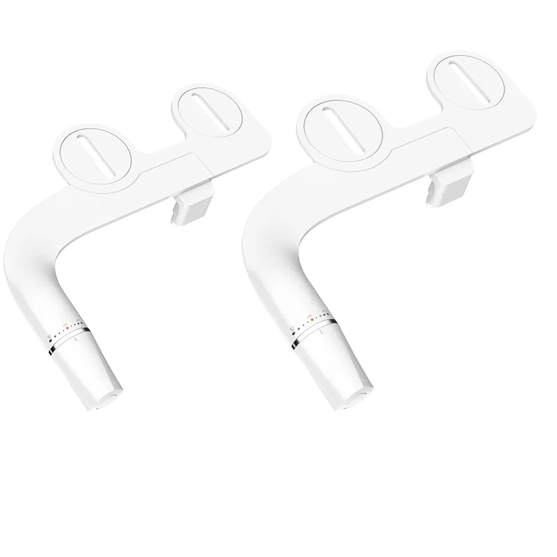  Non-Electric Dual Nozzle Bidet Attachment Cold Water in Toilet