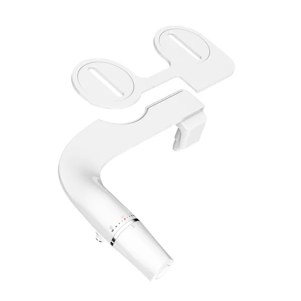  Non-Electric Dual Nozzle Bidet Attachment Cold Water in Toilet