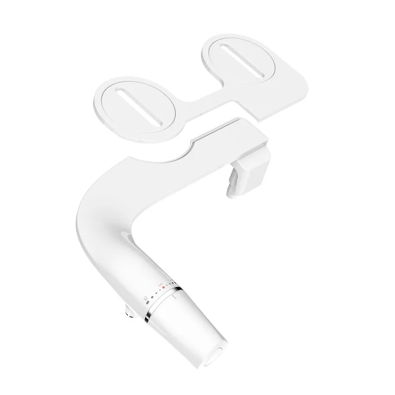  Non-Electric Dual Nozzle Bidet Attachment Cold Water in Toilet