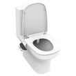  Dual Nozzle Toilet Bidet Seat with Warm & Cold Water Feature
