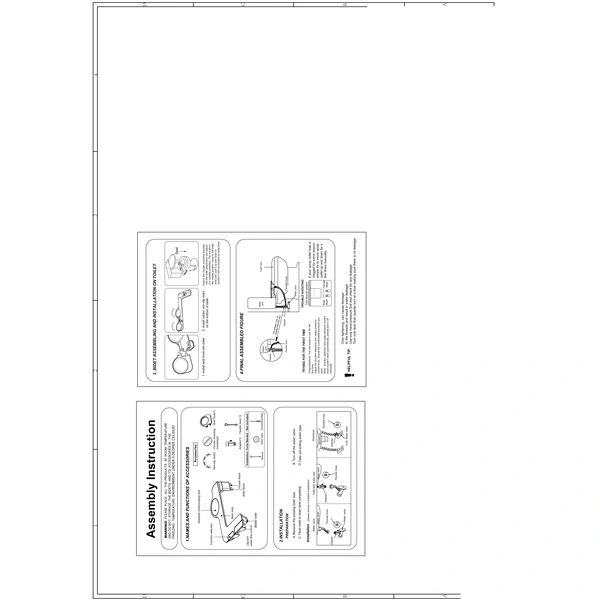 Hot Sell Super Slim Hot & Warm Bidet Attachment 