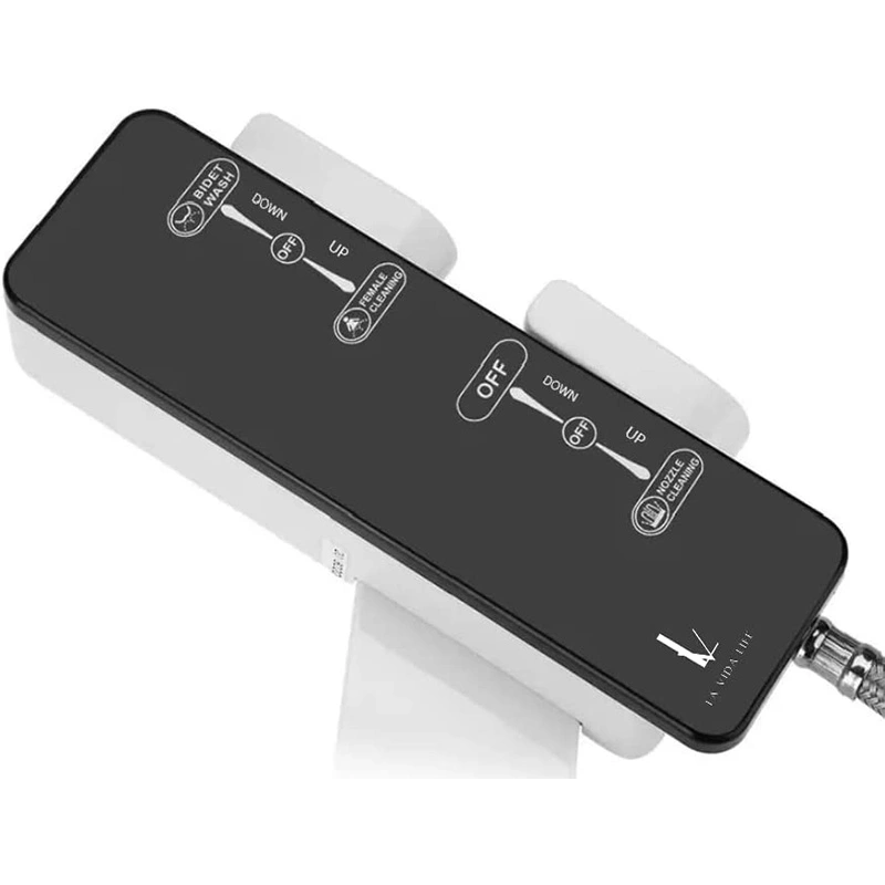 Hot and Cold Water Bidet Attachment for Home Bathroom