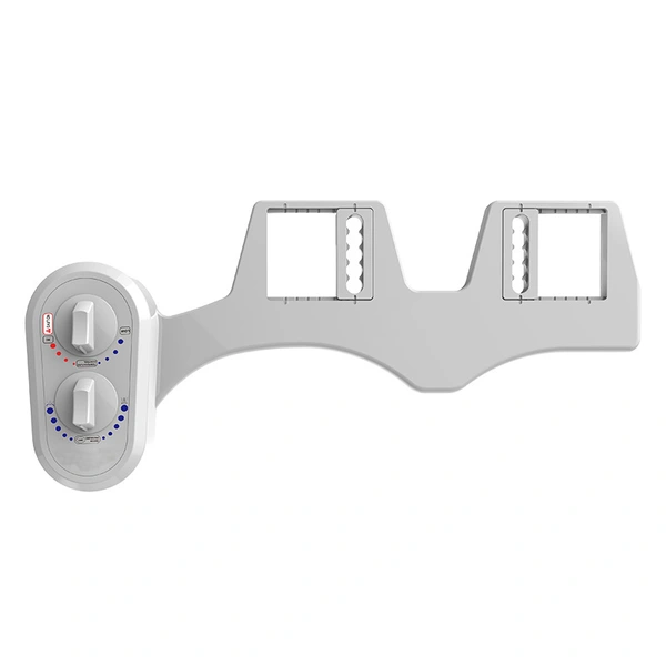 Self-Cleaning Bidet Attachment Single Nozzle for Hot Cold Water 