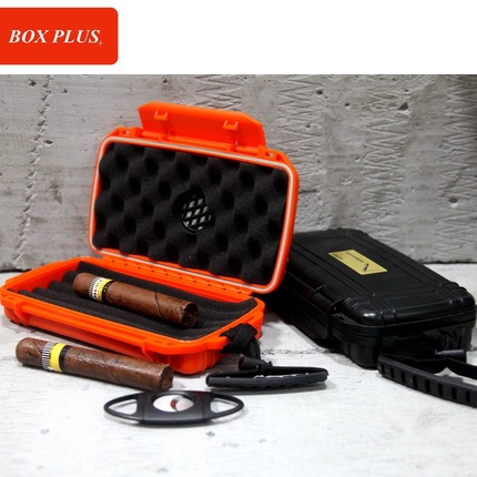 Protective hard case made to protect your valuables  portable mini humidor for business travel