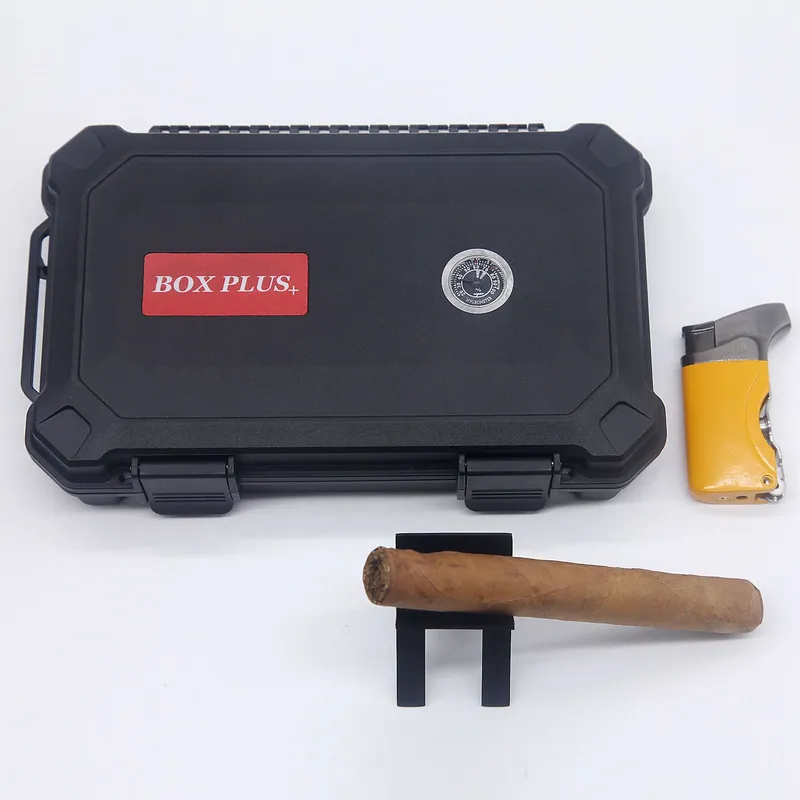 Factory mini cigar humidor with hygrometer