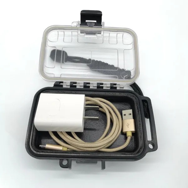 Electronic Equipments Safe Transparent  Waterproof Bag