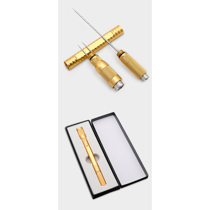 Stainless steel cigar needle, multi-purpose cigar needle, aluminum alloy four-in-one cigar needle