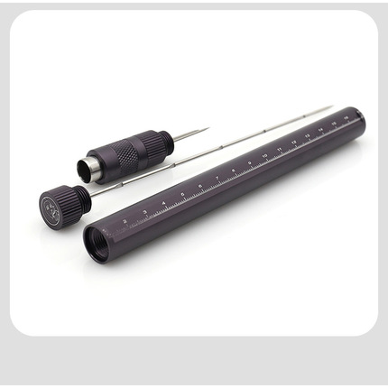 Portable creative personalized cigar needle manufacturer wholesale dredge smoke purifier stainless steel cigar needle