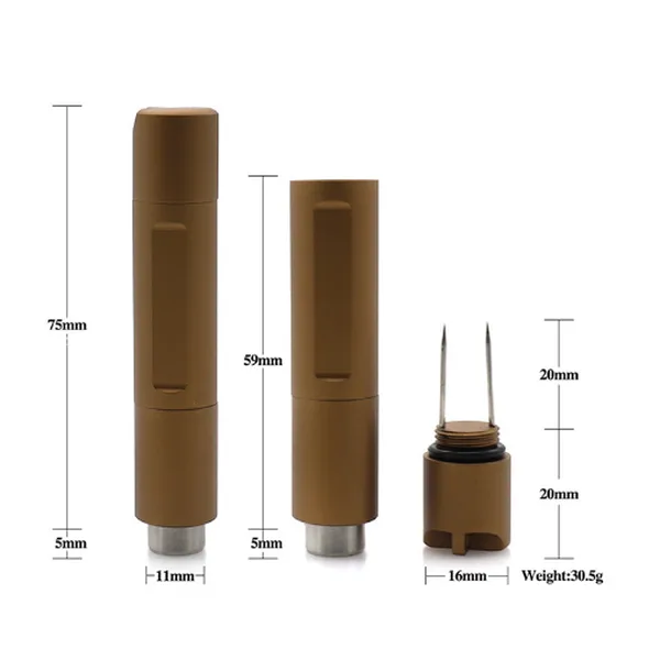 Wholesale two-in-one portable cigar drill needle