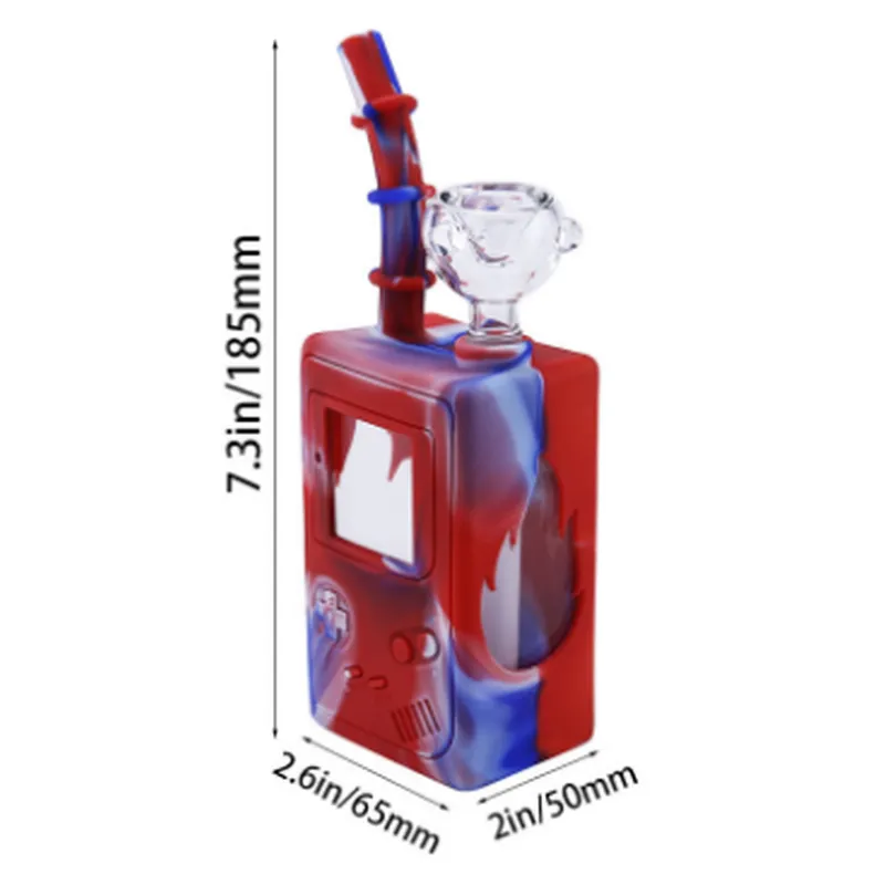 Special Game console siliocn hookah glass bong distribution 