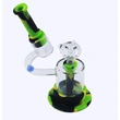 Three different flashing lights silicon bong wholesale 
