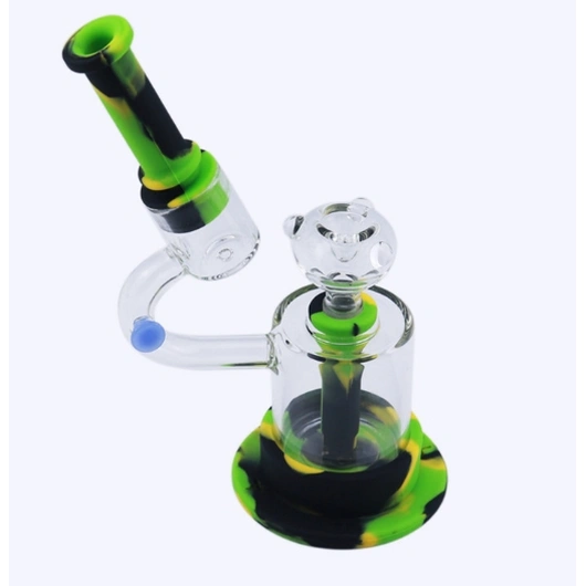 New glass bong, microscope hookah, silicone hookah wholesale
