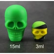 Skull silicon Cigarette oil storage  box wholesale