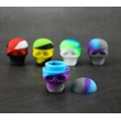 Skull silicon Cigarette oil storage  box wholesale