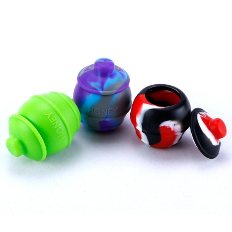  Honey jar 28ml silicone storage box food-grade siliicon wholesale