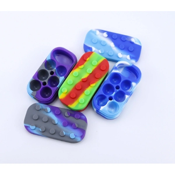 Factory hot sale 10ml silicone cigarette cream storage box wholesale