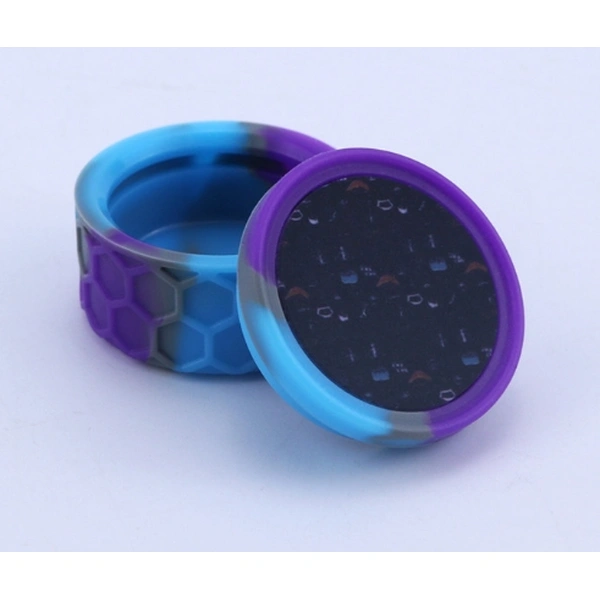 Factory silicone box honeycomb silicone cigarette cream storage box