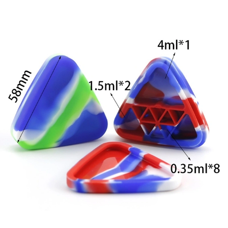 The factory new riangular  cigarette paste storage  box wholesale 