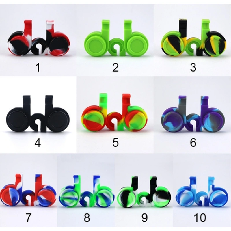 Whoelsale two-in-one silicone  cigarette storage box 