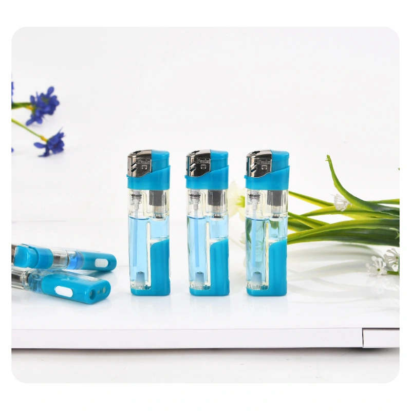 Manufacturer compact portable disposable  lighter with lighting 